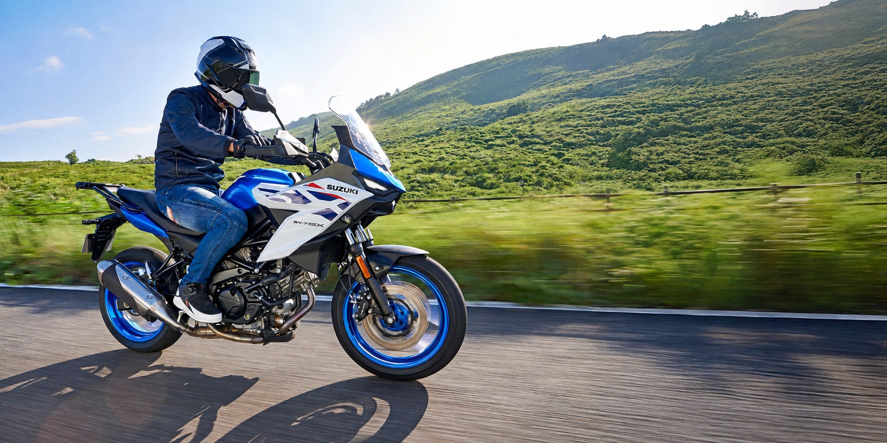 Test Ride the New Suzuki SV-7 GX