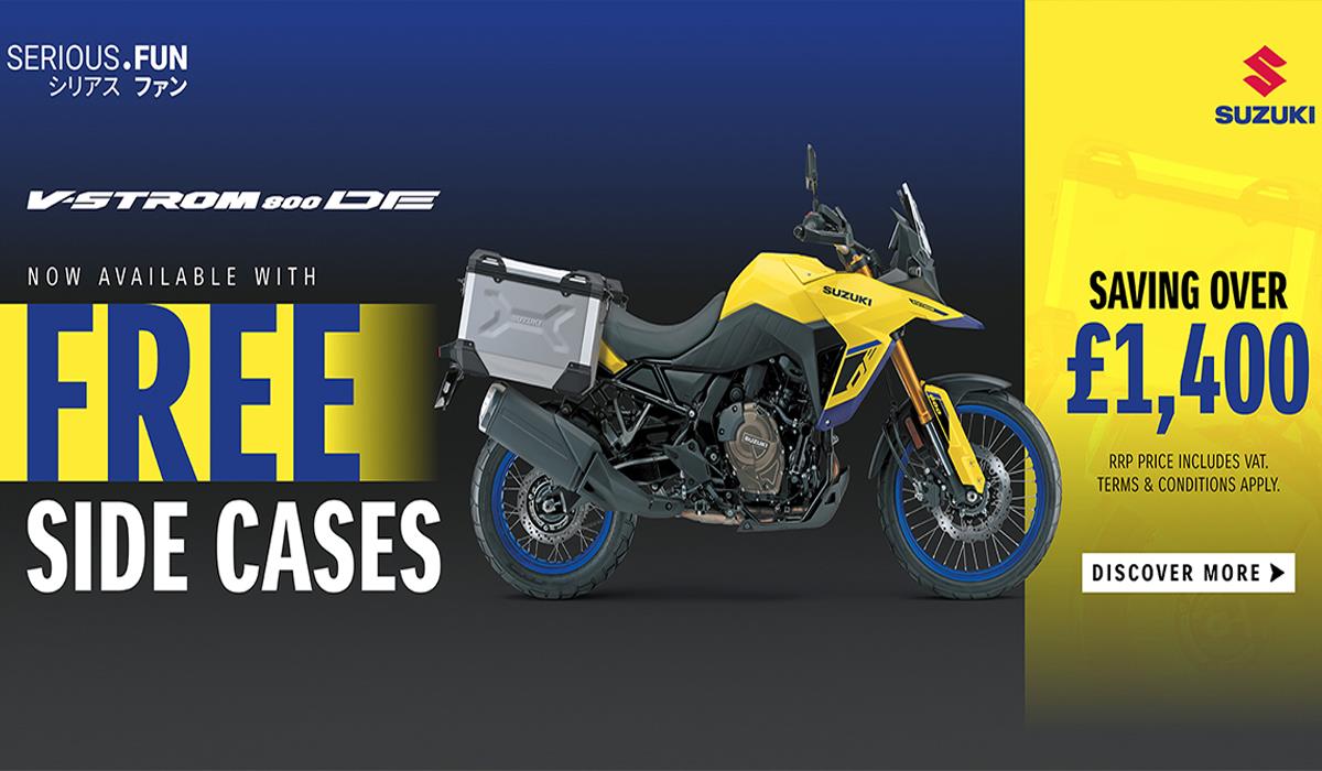 Free Side Cases for V-Strom 800DE