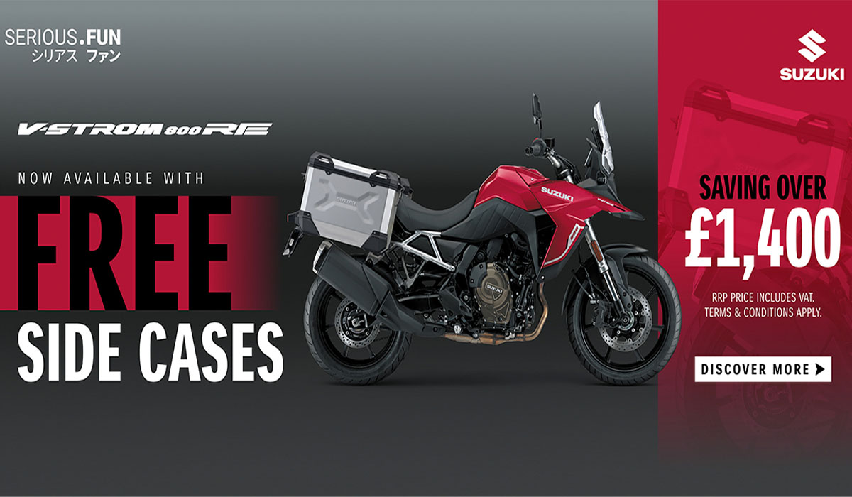 Free Side Cases for V-Strom 800RE