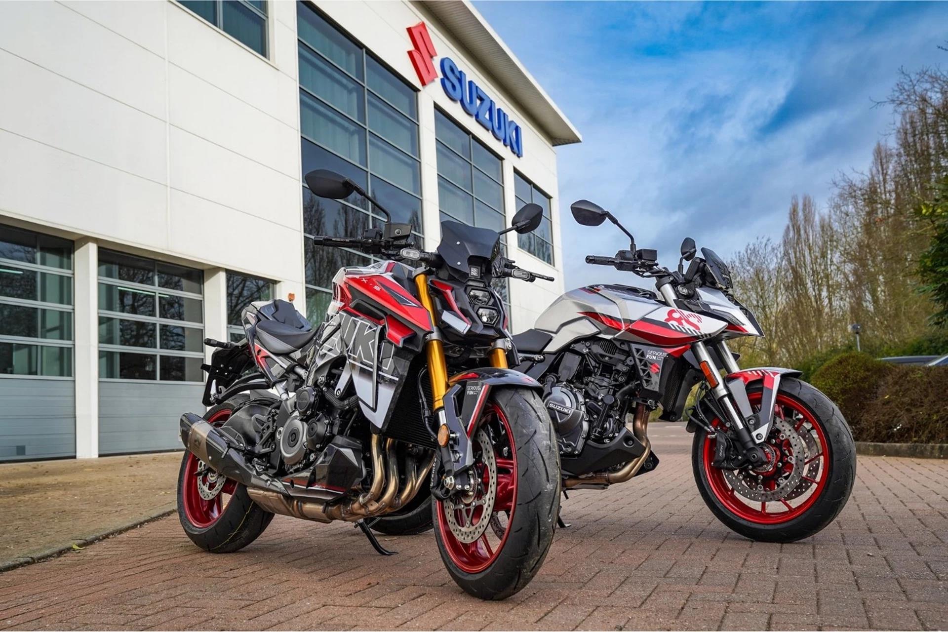2.9% finance plus money off Akrapovic exhausts and free luggage on select Suzuki models